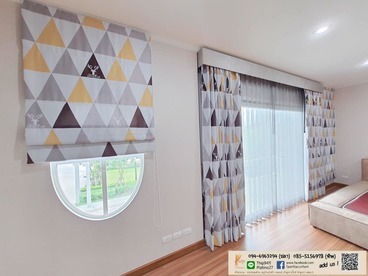 ติดตั้งม่าน บ้านเดี่ยว