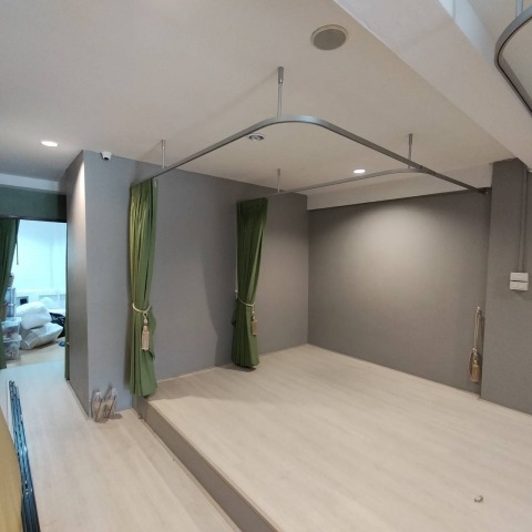 ติดตั้งผ้าม่านร้านสปา